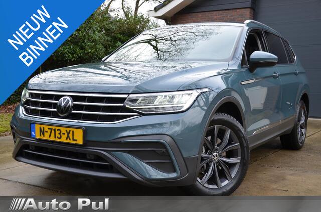 Volkswagen TIGUAN Allspace 1.5 TSI Life Business 7 Persoons Navi/Pdc/Ecc/Achteruitrijcamera/Stoel&Stuur verwarming/Virtueel dashboard/Privacy-Glass/Cr-Controle/18-Inc Lmv/Trekhaak