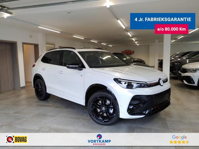 Volkswagen TIGUAN 1.5 TSI e-HYBRID 272 PK R-LINE PANO-DAK/CAMERA/TREKHAAK/HUD/LEDER/MEMORY