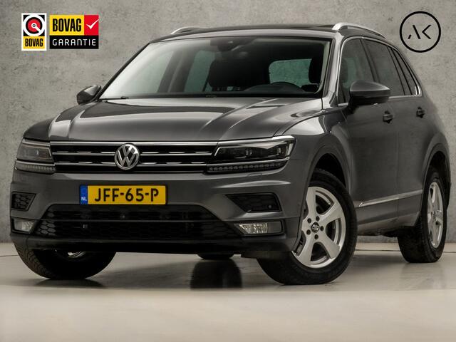 Volkswagen TIGUAN 2.0 TSI 4Motion Highline 190Pk Automaat (PANORAMADAK, GROOT NAVI, HEAD-UP DISPLAY, 360 CAMERA, TREKHAAK, SPORTSTOELEN, GETINT GLAS, ELEK ACHTERKLEP, ADAPTIVE CRUISE, NIEUWSTAAT)