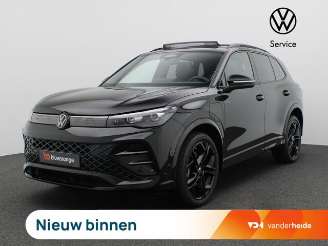 Volkswagen TIGUAN 1.5 eHybrid R-Line Edition 272PK DSG Pano-Schuifdak, Black Style, Trekhaak, 20" LM Velgen, Leder, Memorystoel, Head-Up Display, Matrix LED-Verlichting, 360gr. Camera, Navi, Elektr. Achterklep