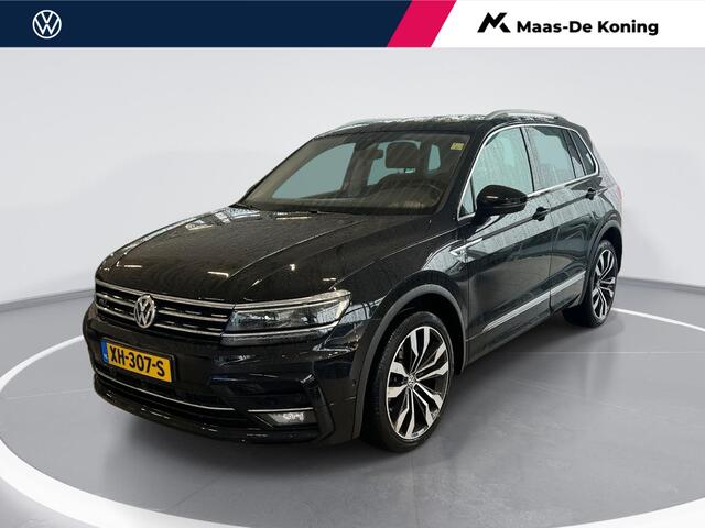 Volkswagen TIGUAN 2.0 TSI 4Motion Highline · Panoramadak · Lederen bekleding · R-line exterieur · 360 gr. Camera · Trekhaak · 20'' · Elektrische stoelverstelling · Apple/Android Car Play · Navigatie ·