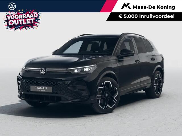 Volkswagen TIGUAN R-Line Edition 1.5 eHybrid 204 PK 6 versn. DSG · Achteruitrijcamera · Draadloze telefoonlader · Black Style Pakket · Panoramaschuif-kanteldak · Trekhaak inklapbaar, met elektrische ontgrendeling, incl. aanhangermanoeuvreerhulp Trailer Assist ·