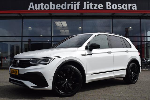 Volkswagen TIGUAN 1.5 TSi Automaat R-Line Business+ LED IQ Light | Zwart Leder | Panoramadak | Virtual | Carplay | Keyless | Trekhaak