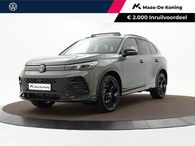 Volkswagen TIGUAN R-Line Edition 1.5 eHybrid 204 PK 6 versn. DSG · Black Style Pakket · Panoramaschuif-kanteldak · Trekhaak inklapbaar, met elektrische ontgrendeling, incl. aanhangermanoeuvreerhulp Trailer Assist · Prijs is inclusief inruilpremie