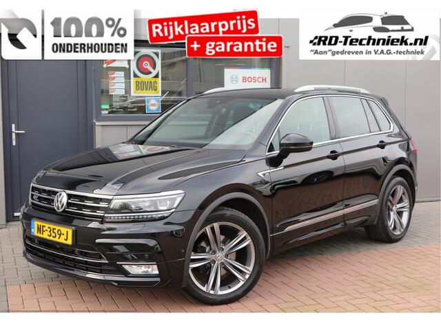 Volkswagen TIGUAN 1.4 TSI 92kw 125pk R-Line Connected Series, Trekhaak afneembaar , Lane assist, Cruise control , Carplay , Navi, PDC, Achteruitrijcamera , LMV. Parkeerassistent . etc