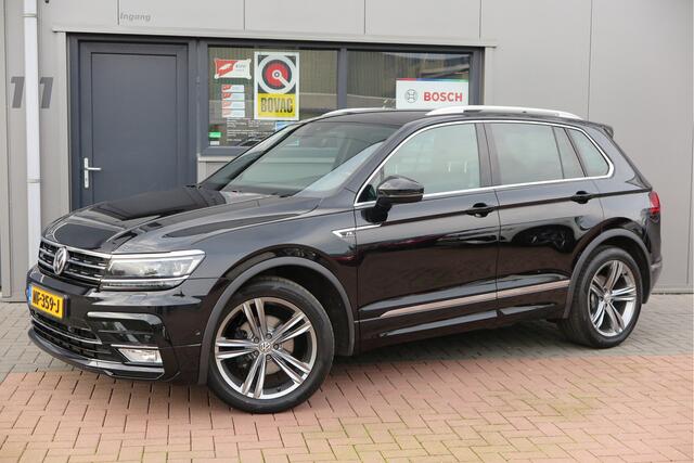 Volkswagen TIGUAN 1.4 TSI 92kw 125pk R-Line Connected Series, Trekhaak afneembaar , Lane assist, Cruise control , Carplay , Navi, PDC, Achteruitrijcamera , LMV. Parkeerassistent . etc