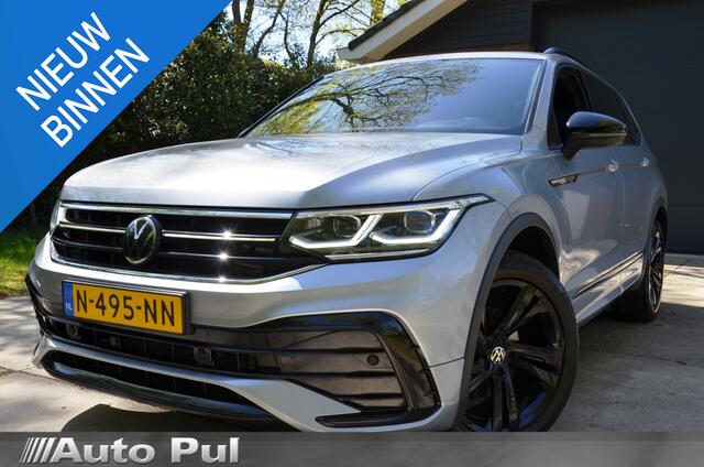 Volkswagen TIGUAN Allspace 1.5 TSI R-Line Business+ 7 Persoons. Automaat/Navi/Pdc/Ecc/Achteruitrijcamera/Panoramadak/Stoel&Stuur verwarming/Virtueel dashboard/Privacy-Glass/Cr-Controle/19-Inc Lmv/Trekhaak-wegklapbaar