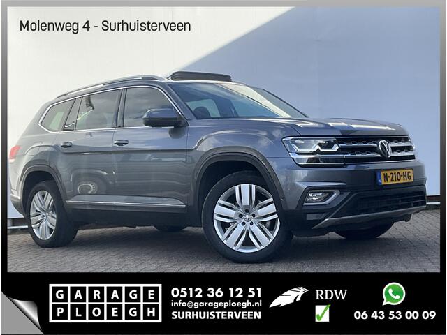 Volkswagen TIGUAN Allspace Teramont 3.6 VR6 277pk 7-Pers Pano Memory Stoelverw+Ventilatie 360° Leer BOMVOL!