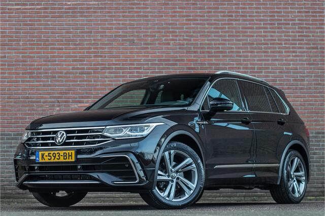 Volkswagen TIGUAN 1.5 TSI 150pk DSG R-Line Business+, Origineel NL, Trekhaak, Matrix LED, Navigatie, Keyless, Alcantara, Digital Cockpit.