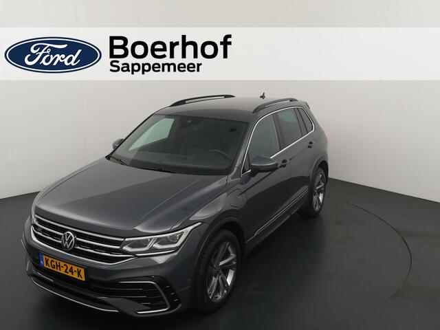 Volkswagen TIGUAN 1.4 TSI eHybrid 204 pk R-Line Business+ | Trekhaak | Leder | IQ-LED | Adapt. cruise | El. verst. stoel + geh | 100% dealer onderh. | El. a. klep
