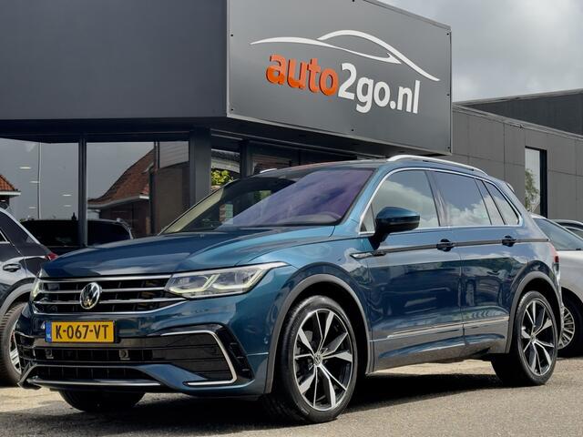 Volkswagen TIGUAN 1.5 TSI AUT7 3X R-LINE PANODAK VOL-LEDER 20 INCH-LMV NAVI CAMERA DIGI-DASH APPLE-CARPLAY LED PDC