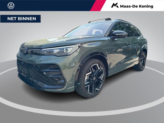 Volkswagen TIGUAN 1.5 eHybrid 272pk DSG R-Line Edition · Panoramadak · Inklap. Trekhaak · Harman Kardon Sound · Leder Varenna · Head-Up Display · Garantie t/m 22-07-2030 of 100.000km
