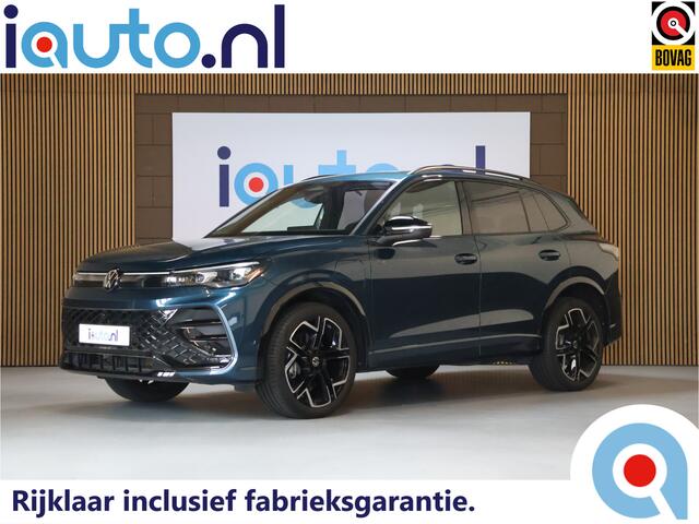 Volkswagen TIGUAN 1.5 eHybrid 272pk R-Line Black Style Pano/Leder/IQ.Light HD/360/Headup/HK/Keyless/ACC/DCC/Elek. stoelen/Dodehoek/20"/Trekhaak wegkl.