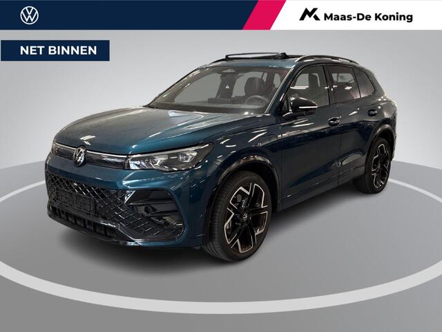 Volkswagen TIGUAN 1.5 204pk DSG eHybrid R-Line · Panoramadak · Harman Kardon · Leder · 360 Camera · Wegklapbare Trekhaak · Stoelventilatie · Massage · 20'' Inch ·
