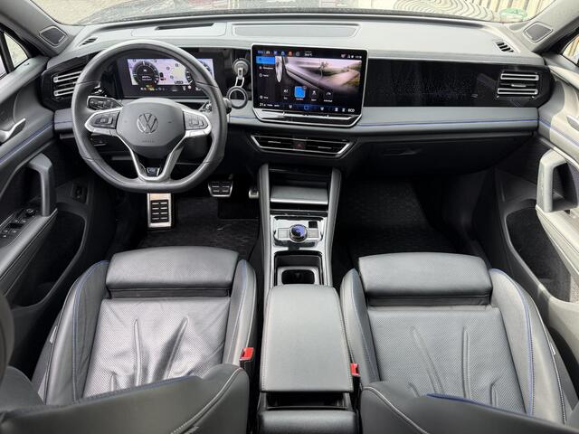 Volkswagen TIGUAN 1.5 eHybrid R-Line Black Style 272pk 20"/VOL Leder + memory/Trekhaak/Harman Kardon/Stuur + stoelverwarming + koeling/Matrix LED/Dodehoek/Head-up