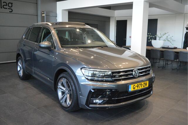 Volkswagen TIGUAN 1.5 TSI ACT R-LINE navi camera pano leer trekhaak !!