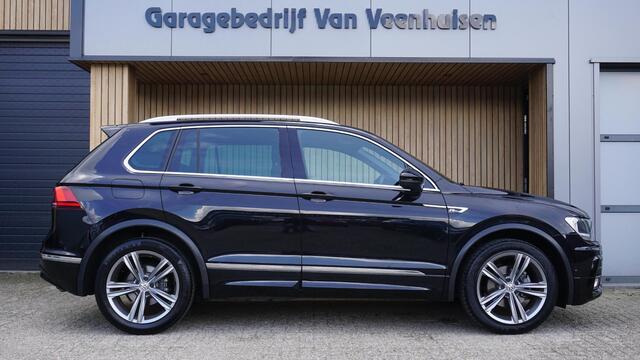 Volkswagen TIGUAN 1.4 TSI 125PK 2x R-Line Navi 19inch LM Trekhaak Cruise Control *NL auto* 105457km!