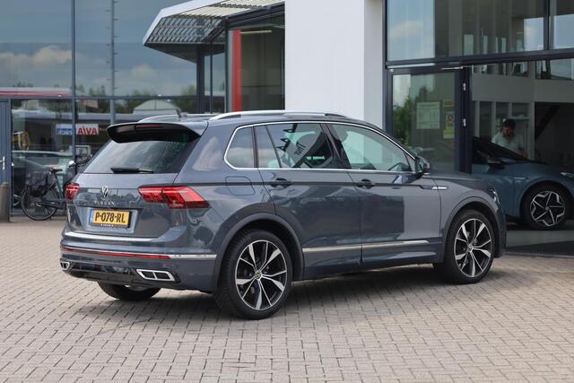 Volkswagen TIGUAN 1.5 TSI R-Line Business+ 150PK / 110kW DSG, NL auto, 1e eigenaar nieuw door ons geleverd en onderhouden, wegklapbare trekhaak, R-Line in- en exterieur, keyless go & entry, panoramadak, 20" 'Suzuka' LMV, Apple Carplay & Android Auto, achteruitrijcamera, wi