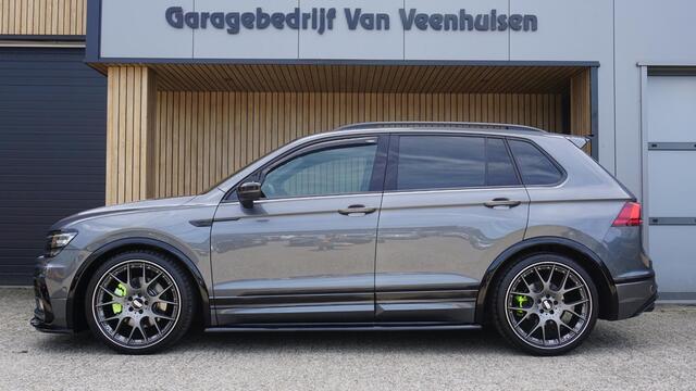 Volkswagen TIGUAN 2.0 TSI 221pk 4Motion DSG R-Line *Eyecatcher* 21inch BBS Motorsport Verlaagd By KW Black Optik Virtual Leder Standkachel *Unieke Tiguan*