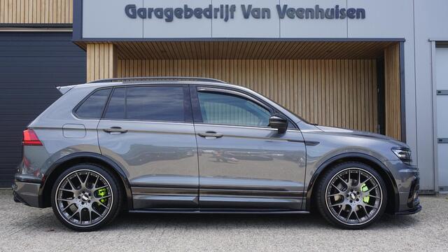 Volkswagen TIGUAN 2.0 TSI 221pk 4Motion DSG R-Line *Eyecatcher* 21inch BBS Motorsport Verlaagd By KW Black Optik Virtual Leder Standkachel *Unieke Tiguan*