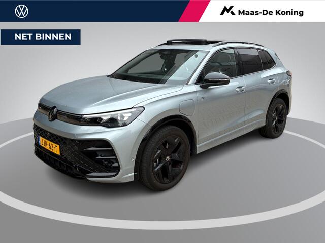 Volkswagen TIGUAN 1.5 eHybrid 272pk DSG R-Line Edition · Panoramadak · Inklap. Trekhaak · 360 Camera · Matrix LED · Massagefunctie · Dodehoeksensor · Garantie t/m 27-10-2029 of 100.000km