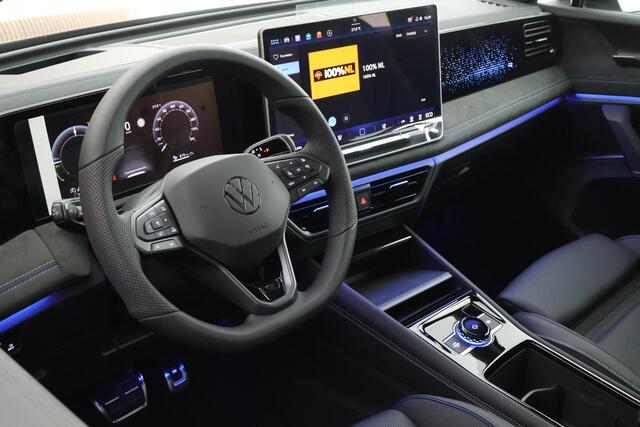 Volkswagen TIGUAN 1.5 eHybrid 272pk R-Line Edition Black Style Leder Trekhaak 360Camera HUD Keyless Massage Virtual Cockpit Panoramadak Carplay