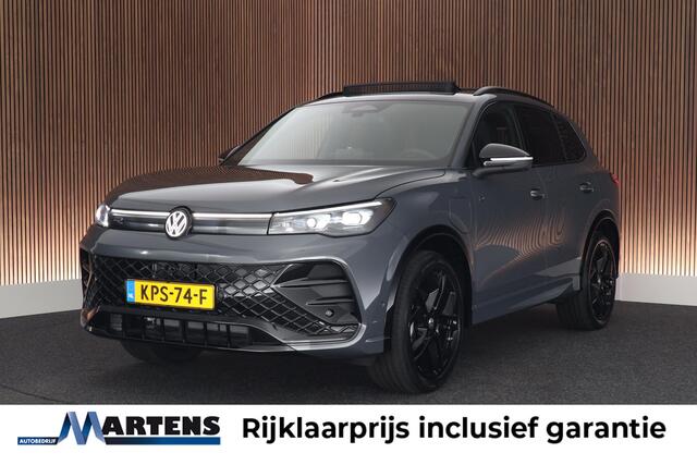 Volkswagen TIGUAN 1.5 eHybrid 272pk R-Line Edition Black Style Leder Trekhaak 360Camera HUD Keyless Massage Virtual Cockpit Panoramadak Carplay
