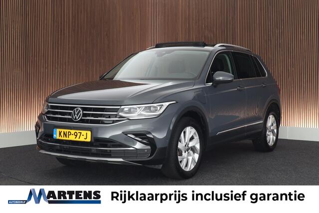 Volkswagen TIGUAN 1.4 TSI 245pk eHybrid Elegance Panoramadak Leder 360Camera HUD Memory Stoel+Stuurverw. Keyless Navigatie