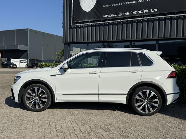 Volkswagen TIGUAN 2.0 TDI 240pk Bit. DSG / Aut. 4Motion R-Line Highline Led Matrix Virtual Trekaak 141dkm!!