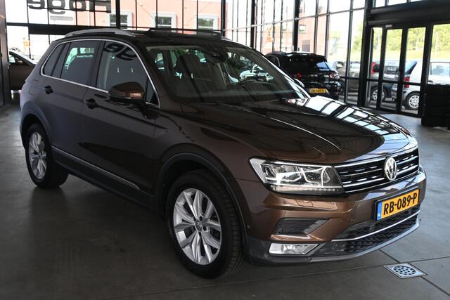 Volkswagen TIGUAN 2.0 TSI Automaat 4Motion Highline Clima Navigatie Panoramadak Stoelverwarming Inruil Mogelijk! KLAAR