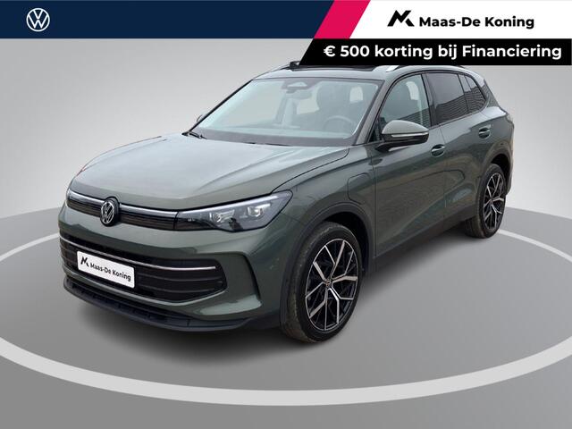 Volkswagen TIGUAN 1.5 eHybrid 150KW/204pk DSG Life Edition Panoramadak · Trekhaak · 360°Camera + Parkeersensoren · Garantie t/m 23-07-2028 of 100000KM