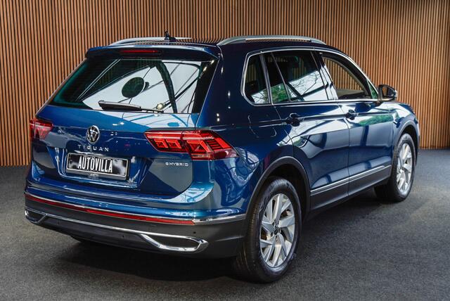 Volkswagen TIGUAN 1.4 TSI eHybrid HUD Leer Navi Memory seats Elektr. bedienbare achterklep Climate voor en achter PDC LM velgen