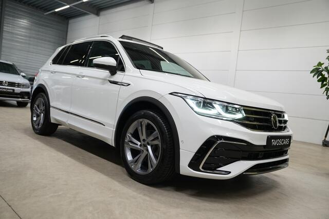 Volkswagen TIGUAN 1.5 TSI R-Line * Pano - Leder - Memory - IQ Light - Camera - Keyless - ACC - Blind Spot - Sfeer *