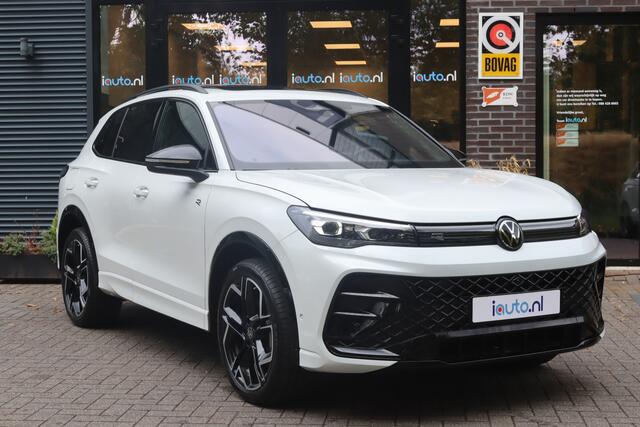 Volkswagen TIGUAN 1.5 eHybrid 272pk R-Line Black Style Pano/Leder/IQ.Light HD/360/Headup/HK/Keyless/ACC/DCC/Elek. stoelen/Dodehoek/20"/Trekhaak wegkl.