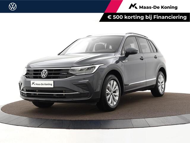 Volkswagen TIGUAN 1.4 TSI eHybrid 245pk DSG Life Business · Camera · Inklap. Trekhaak · Dodehoeksensor · ACC · Keyless · Elek. Achterklep · Apple/Android Car Play ·