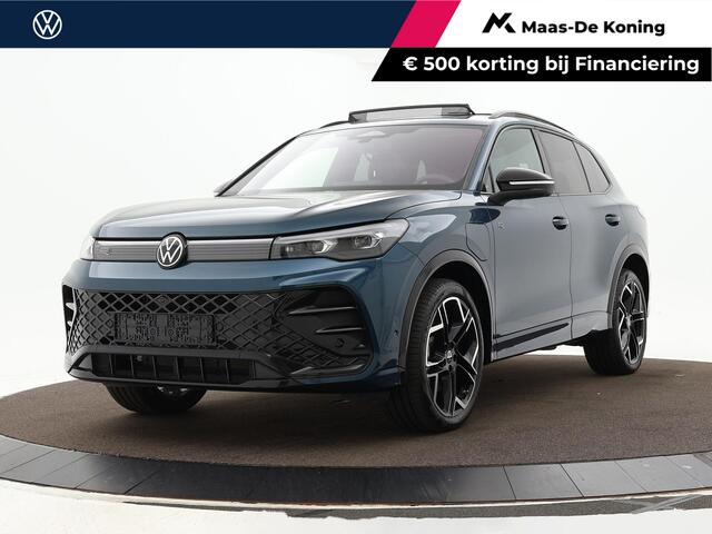 Volkswagen TIGUAN 1.5 204pk DSG eHybrid R-Line · Panoramadak · Harman Kardon · Leder · 360 Camera · Wegklapbare Trekhaak · Stoelventilatie · Massage · 20'' Inch ·