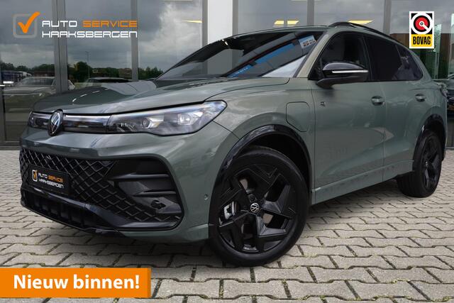 Volkswagen TIGUAN 1.5 eHybrid R-Line | Leder | Memory | 360 Camera | Cipressino Grün |