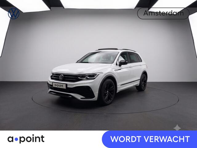 Volkswagen TIGUAN 1.4 TSI eHybrid R-Line Business 245 pk Automaat (DSG) | Navigatie | Panoramadak | Parkeersensoren (Park assist) | Rondomzicht camera | Lederen bekleding | Elektr. voorstoelen met geheugen | Black Style pakket | R-Line |