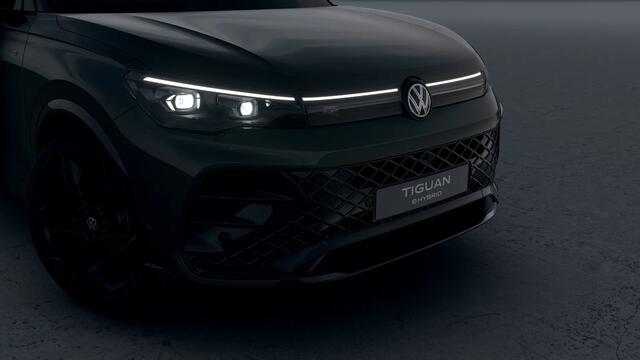 Volkswagen TIGUAN 1.5 eHybrid 204 6DSG R-Line Edition | 'App-Connect' draadloze smartphone integratie | Automatische afstandsregeling (Adaptive Cruise Control) | Diefstalalarm
