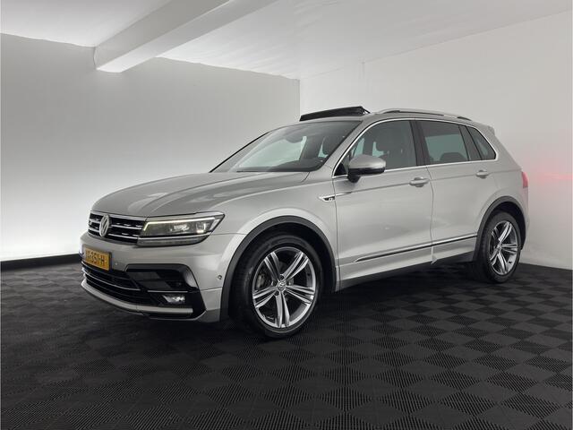 Volkswagen TIGUAN 1.5 TSI ACT R-Line Highline Business ?Engine noise / tilting piston?(INCL.BTW) Aut. *PANO | ADAPTIVE-CRUISE | FULL-LED | HEATED-COMFORTSEATS | KEYLESS | DIGI-COCKPIT | CAMERA | NAVI-FULLMAP | PRIVACY-GLASS | SHIFT-PADDLES | 19
