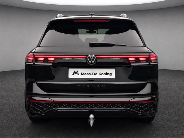 Volkswagen TIGUAN 1.5eHybrid 200kW/272PK R-Line Black Style · Trekhaak · Leder · Harman Kardon · Panoramadak · 360°Camera · Garantie t/m 20-08-2030 of 100000km.