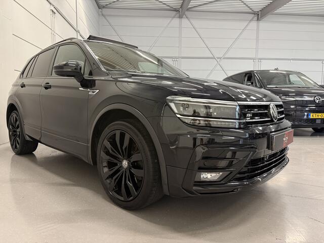 Volkswagen TIGUAN 2.0 TSI 4Motion R-Line BLACK PANO/VOL-LEER/20"/LED-PLUS/ACC/MEMORY/360CAMERA/VIRTUAL/CARPLAY/PRIVACY/DONKERE-HEMEL/EL.A.KLEP/DEEP BLACK PEARL