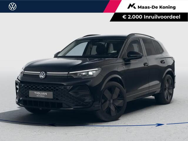 Volkswagen TIGUAN Edition 20 1.5 eHybrid 204 PK 6 versn. · Panoramaschuif-kanteldak · Trekhaak inklapbaar, met elektrische ontgrendeling, incl. aanhangermanoeuvreerhulp Trailer Assist ·