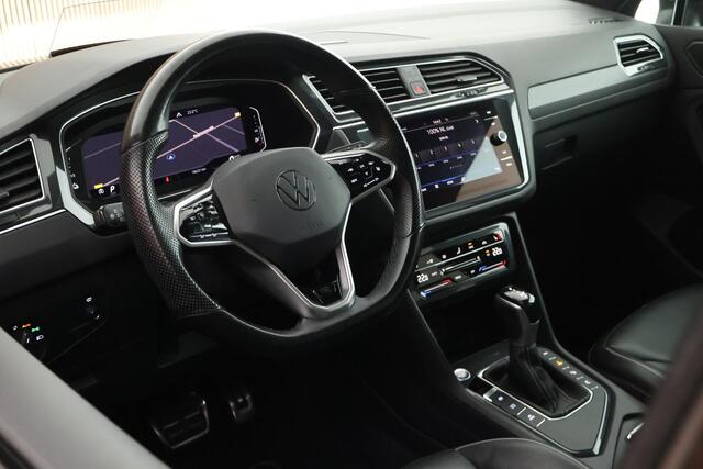 Volkswagen TIGUAN 1.4 TSI eHybrid 245pk R-Line Black Style HUD Trekhaak 360Camera Leder Stoelverwarming Virtual Cockpit Keyless Navigatie Memory