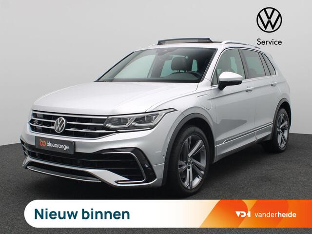 Volkswagen TIGUAN 1.4 TSI eHybrid R-Line Business+ 245PK DSG SOH 85,33%, Panoramadak, Trekhaak, Matrix LED Verlichting, Side Assist, 19" LM Velgen, Achteruitrijcamera, Discover Pro, Elektr. Achterklep