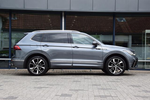 Volkswagen TIGUAN Allspace 1.5 TSI 150PK R-Line Business 7p / 7 Persoons DSG Automaat | Org. NL | BOVAG Garantie | Trekhaak | R-Line | Lederen bekleding | Trailer Assist | Camera | Apple Carplay/Android Auto | Verwarmd stuurwiel | Verwarmde voorruit | Verwarmde stoelen |