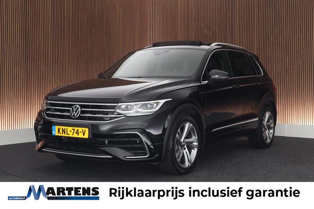 Volkswagen TIGUAN 1.4 TSI 245pk DSG eHybrid R-Line Business+ 360camera Panoramadak Stoelverwarming Leder Memory Keyless Navigatie