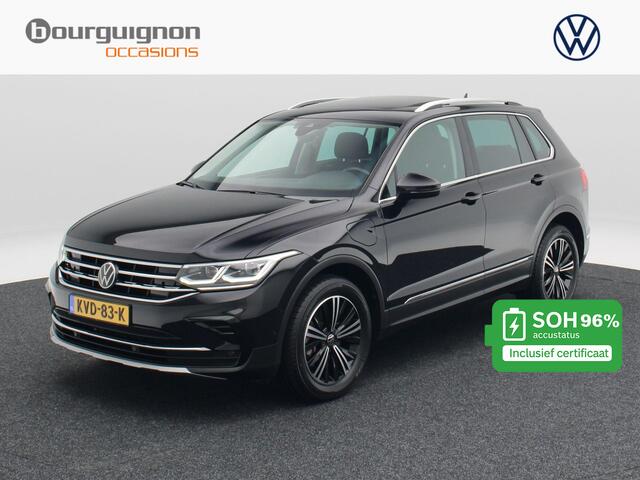 Volkswagen TIGUAN 1.4 TSi eHybrid Elegance 245 Pk Automaat | Carplay | Virtual Cockpit | Keyless | Panoramadak | Leder | 18 Inch