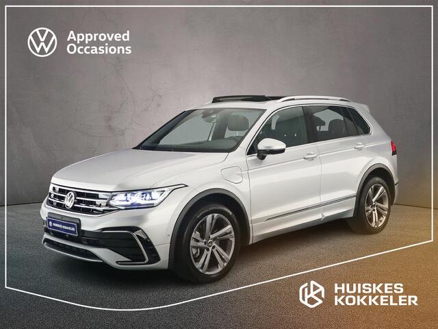 Volkswagen TIGUAN R-Line Business+ 1.4 TSI eHybrid 245pk DSG Automaat Trekhaak, Panoramadak, 360 camera, Lederen bekleding, Adaptive cruise control, LED matrix koplampen