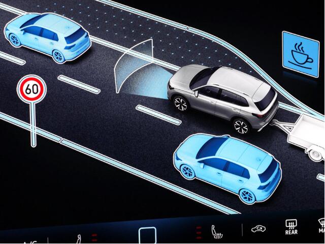 Volkswagen TIGUAN Limited Edition 1.5 eHybrid 204 PK 6 versn. DSG · Design Pakket Dark · Trekhaak inklapbaar, met elektrische ontgrendeling, incl. aanhangermanoeuvreerhulp Trailer Assist ·
